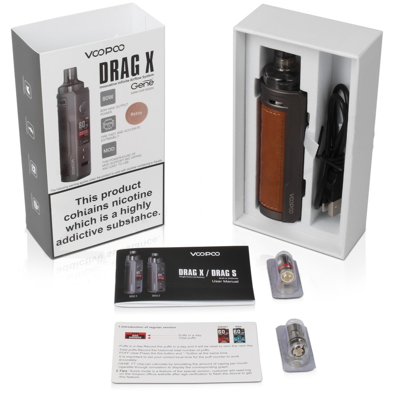 Voopoobelemmering X 18650 van de de Sigaretaanzet van Mod. E Uitrustingen 4.5ml Vinci Coil Single 18650 Batterij 80w