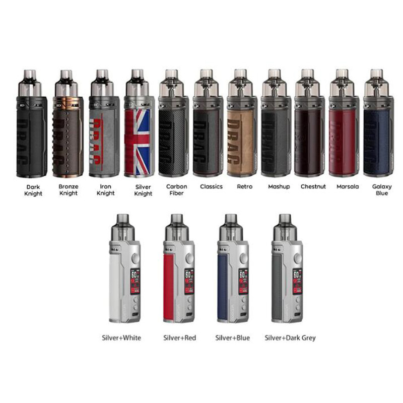 Van de Doosmod. van de zinklegering +PCTG van de Uitrustingenvoopoo Belemmering X 18650 de Vloeibare Vape Pen van 4.5ml 80w E
