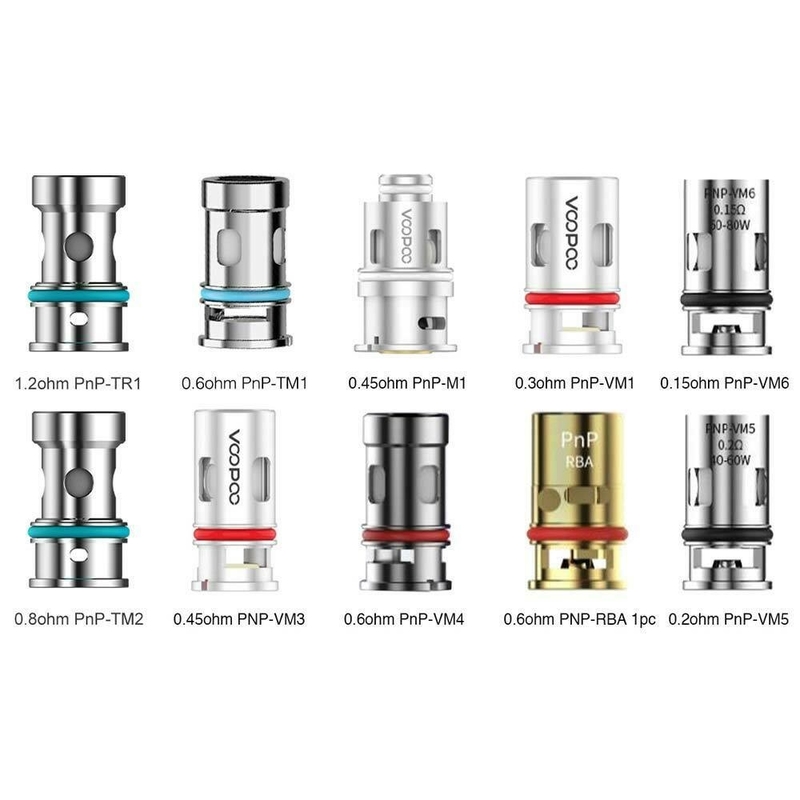 De Rol 5pcs van Voopoovinci vape coil replacement pnp Vinci Drag Pod Mod Mesh Elk Pak
