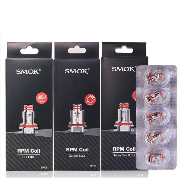 De Rol Smok 0.6ohm van t/min 0.4ohm Vape verdrievoudigt 1,0 het Kwarts Vape Mesh Coil Replacement van Ohmsc 1.2ohm