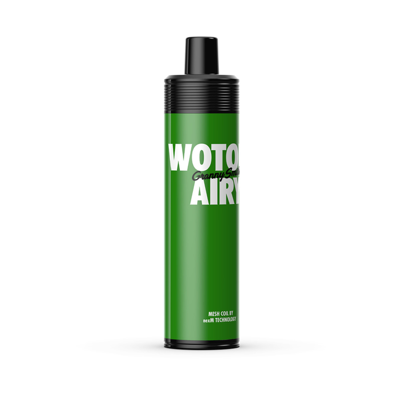Oplaadbare 1000 trekjes Wegwerp Vape Pod Device Kit Wotofo Airy Portable Pod Vape