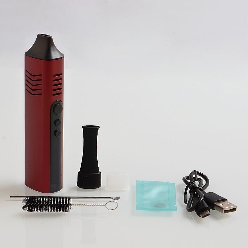 5V / 0.5A Hugo Vapor Conqueror 2600mah droogt Herb Vaporizer Kit Dry Herb-Pen