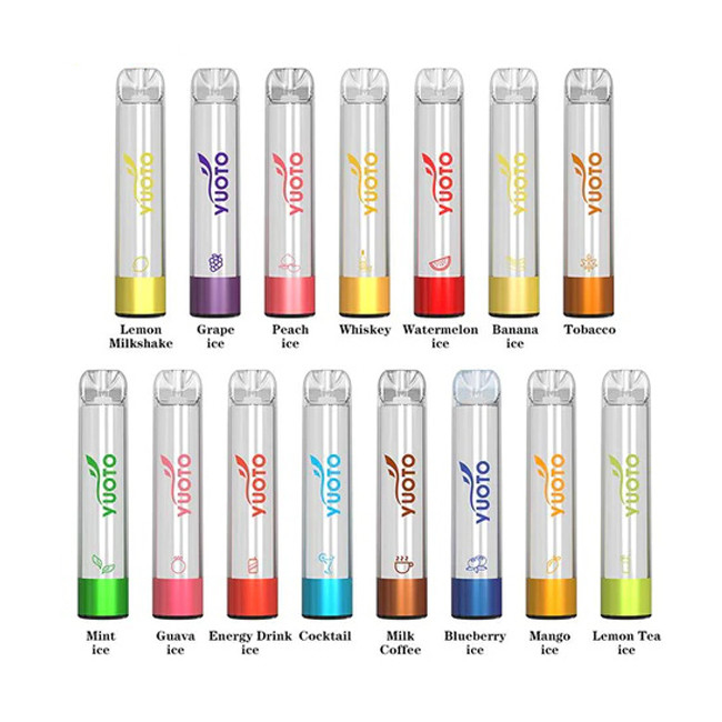 2000 glanst de Rookwolken850mah 5ml Op smaak gebrachte Peul Vapes Yuoto Pro Beschikbare Vape-Uitrusting