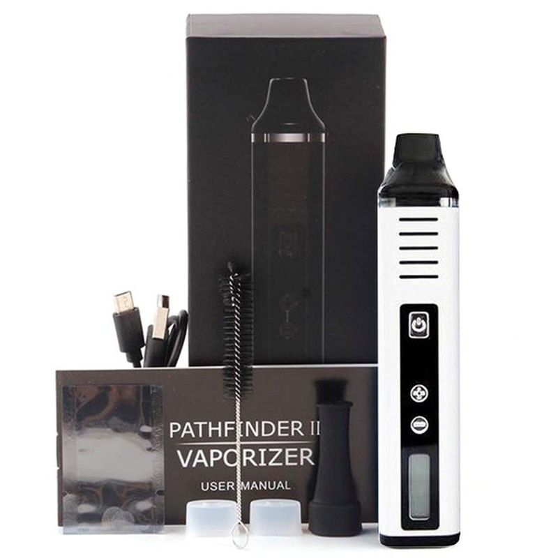E Sigaret Droog Herb Vaporizer 2000mah Hugo Vapor Pathfinder 60 Seconden het Snelle Verwarmen