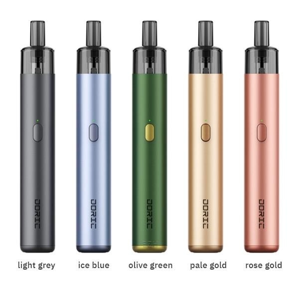 1500mah de Dorische 20 2ml E Sigaret Vaper van ITO Coil Refillable Pod Vapes Voopoo