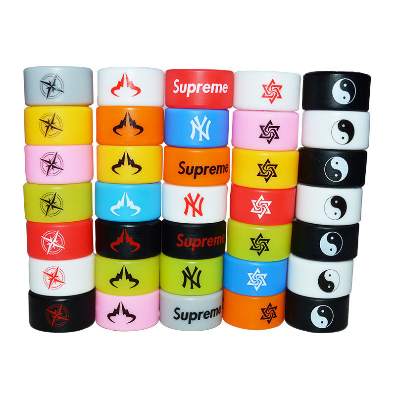 Kleurrijk Rubbervape-Silicone Ring Band Superman Flash Captain