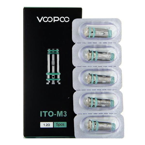 De de Rolvervanging van Voopooito coil 5pcs M0 M2 M3 Vape voor Dorische 20/sleept Q
