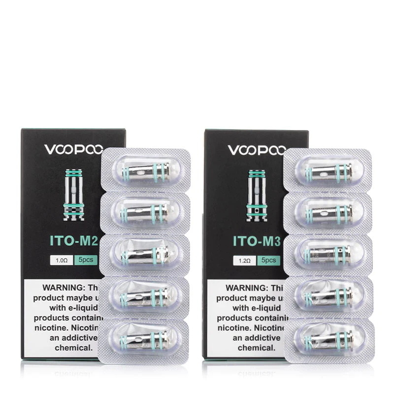 De de Rolvervanging van Voopooito coil 5pcs M0 M2 M3 Vape voor Dorische 20/sleept Q