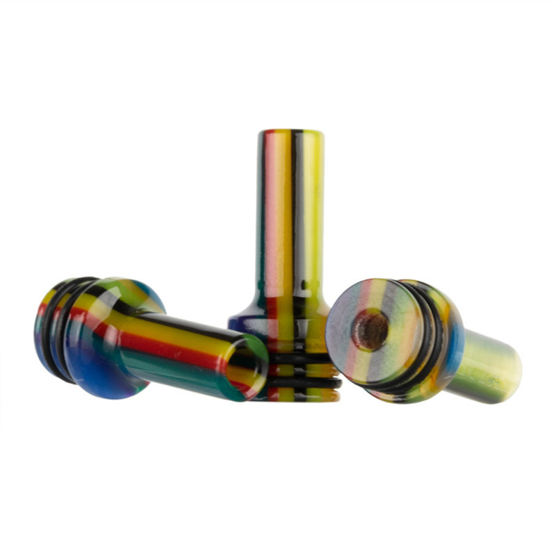 AS285 harsregenboog 510 MTL de Druppeluiteinden van Douanevape voor Vape Pen Atomizer Cartridges