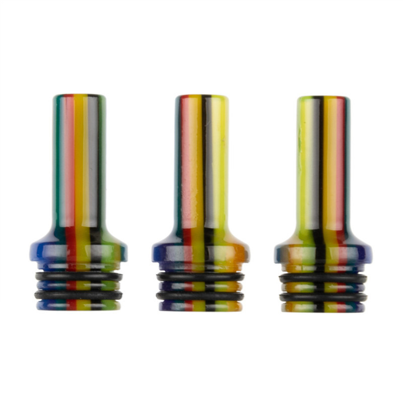 AS285 harsregenboog 510 MTL de Druppeluiteinden van Douanevape voor Vape Pen Atomizer Cartridges