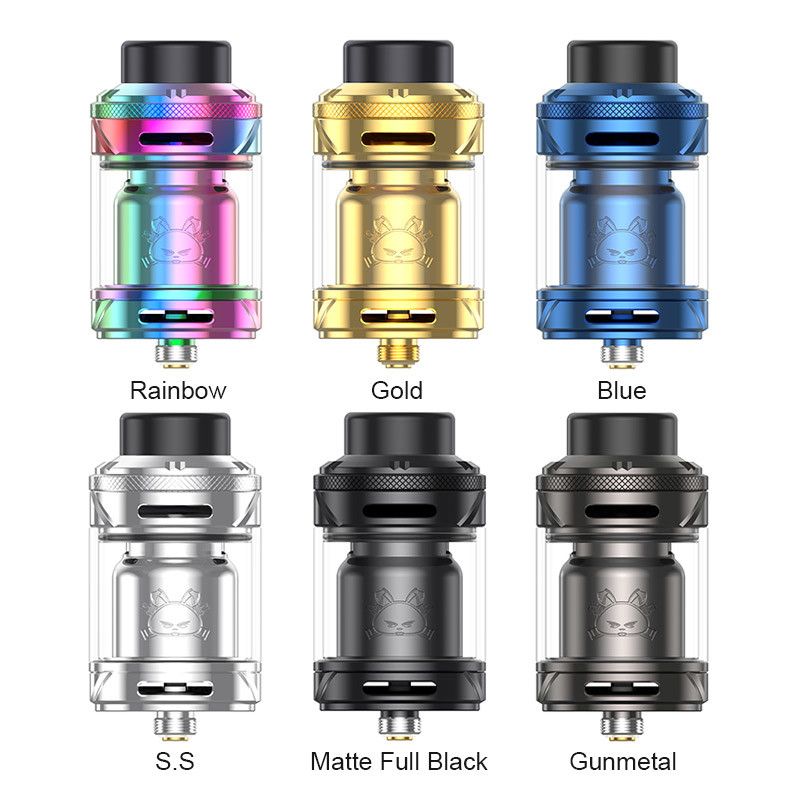 Hellvape Fat Rabbit 2 RTA 6,5 ml / 4 ml / 2 ml Dual-Coil RTA aangepaste luchtstroomtanks