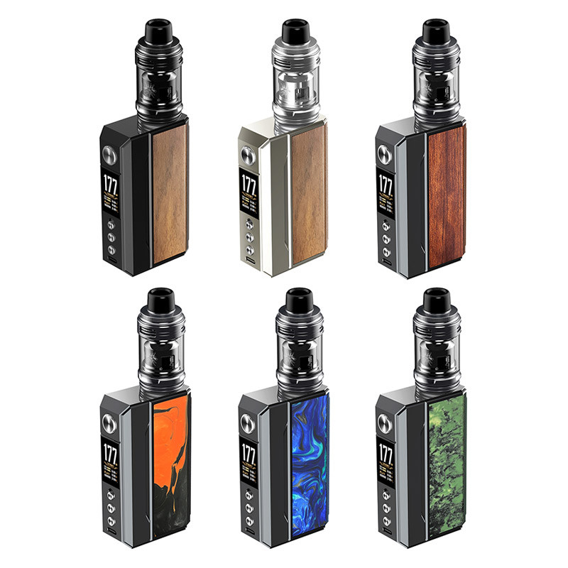 Voopoo Drag 4 Kit 177w 4ml 5.5ml Voor alle Pnp spoelen Uforce-L Tank Dual 18650 Battery Box Kits