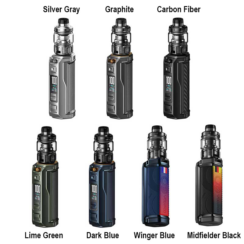 Voopoo Argus XT 100W Mod Kit 6.5ml Fit For Matt Tank 18650/21700 batterij