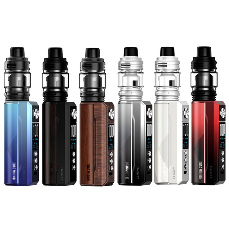 Voopoo Drag M100S Mod Kit 100w met PnP spoel 5.5ml 0.5ohm Vape Kits